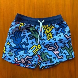 Keith Haring x Lacoste Swim Trunks